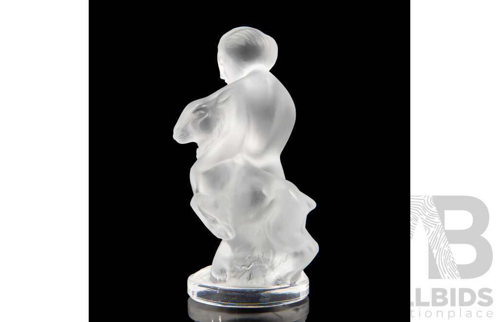 'Diana the Huntress' Glass Figure by Marc Lalique