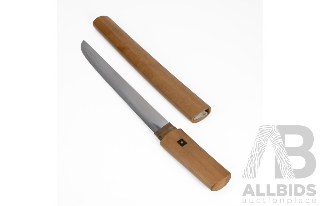 Japanese Muromachi Period Tanto in Shirasaya Case