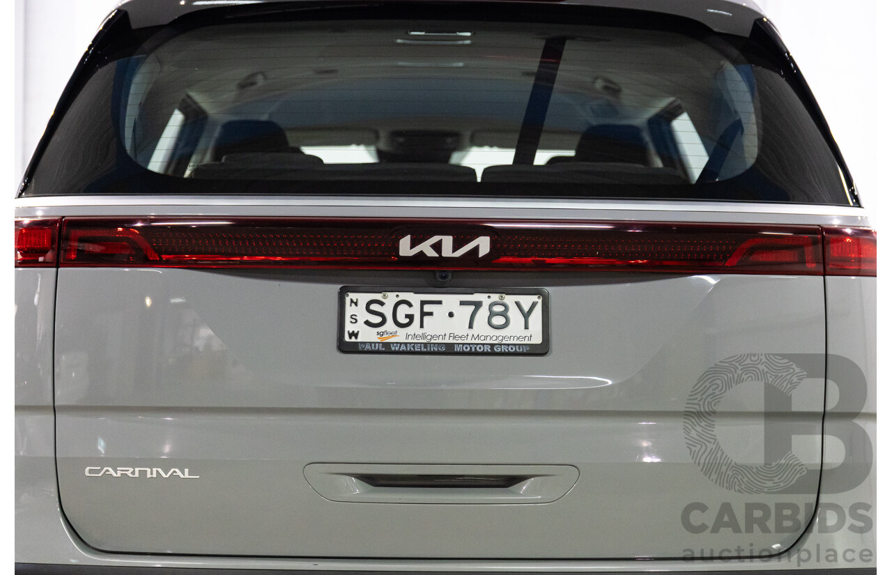 11/2022 Kia Carnival S FWD KA4 MY23 4D Wagon Ceramic Grey Turbo Diesel 2.2L
