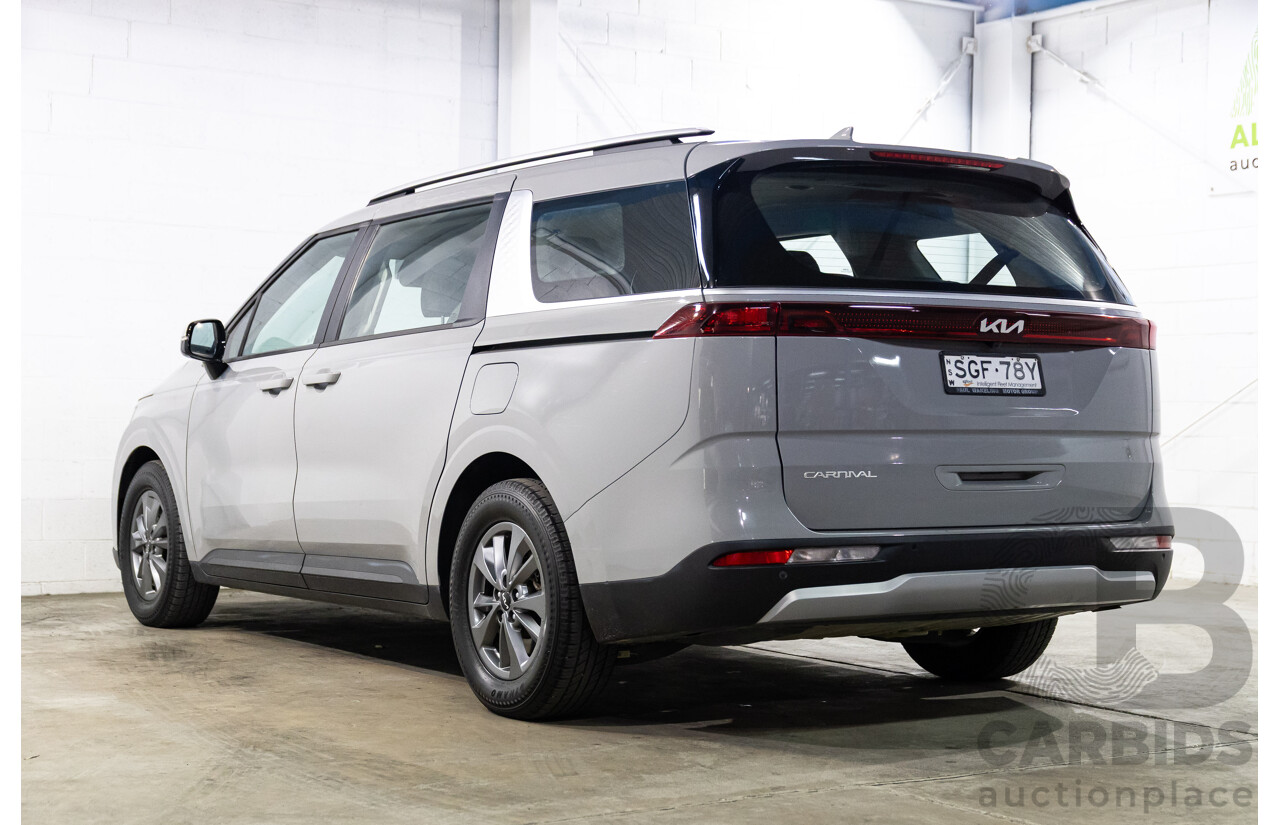 11/2022 Kia Carnival S FWD KA4 MY23 4D Wagon Ceramic Grey Turbo Diesel 2.2L