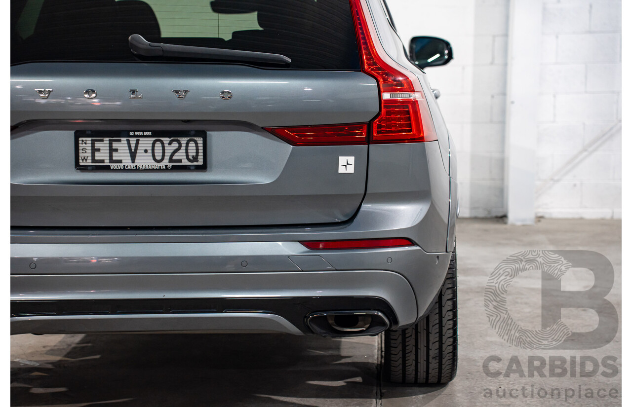 12/2019 Volvo XC60 T8 Polestar (AWD) 246 MY20 4D Wagon Osmium Grey Metallic Twincharged 2.0L - 65kW Hybrid
