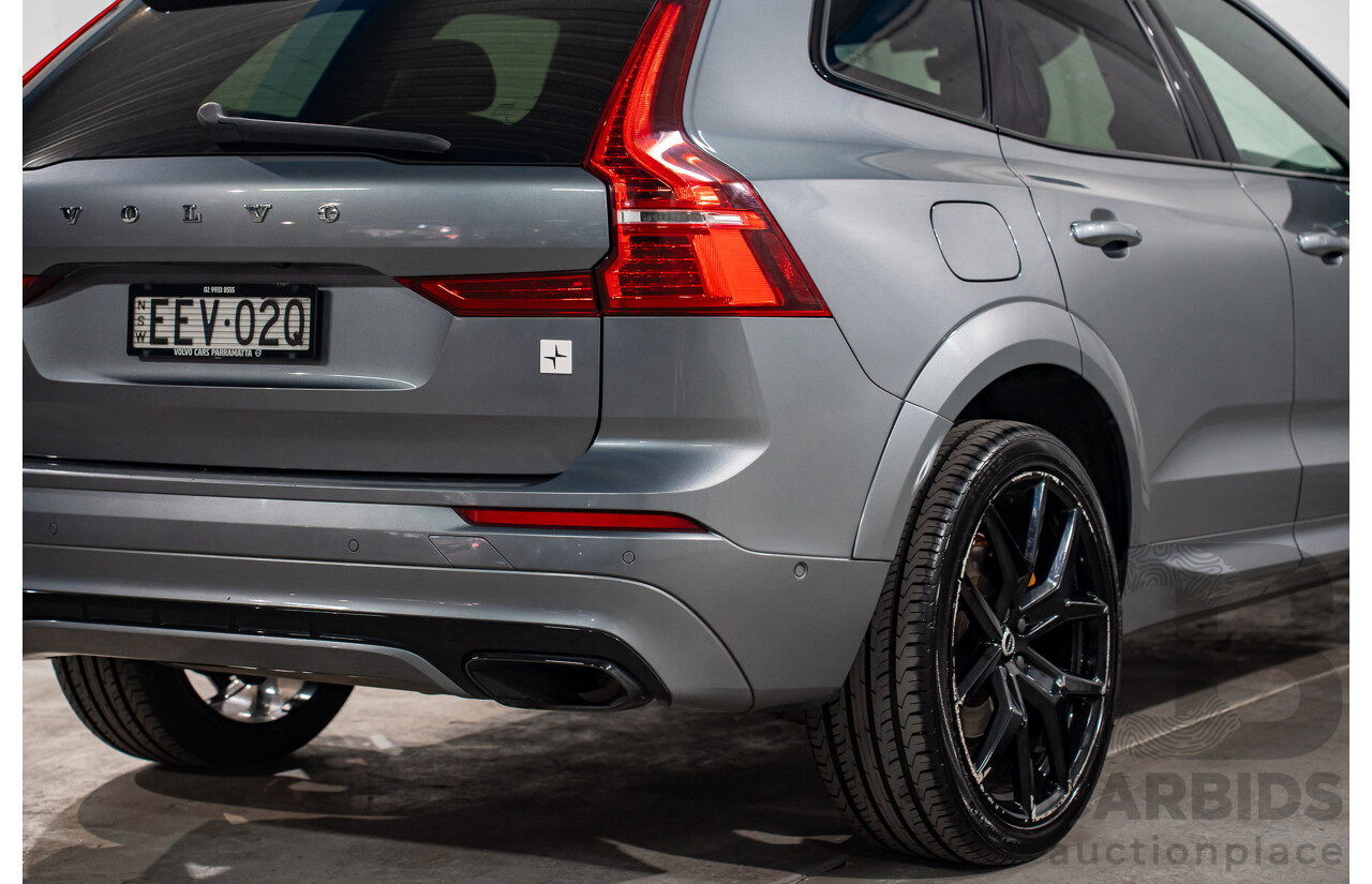12/2019 Volvo XC60 T8 Polestar (AWD) 246 MY20 4D Wagon Osmium Grey Metallic Twincharged 2.0L - 65kW Hybrid