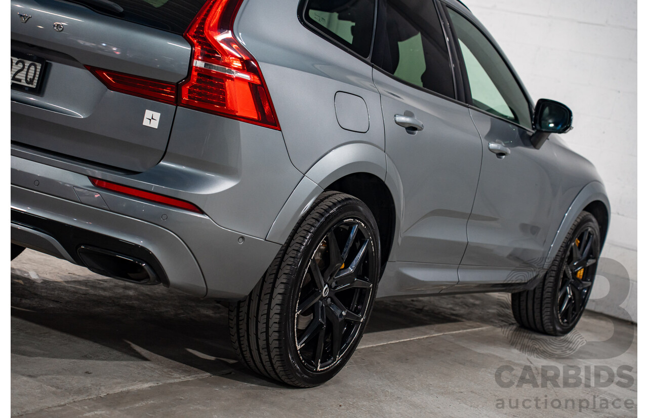 12/2019 Volvo XC60 T8 Polestar (AWD) 246 MY20 4D Wagon Osmium Grey Metallic Twincharged 2.0L - 65kW Hybrid