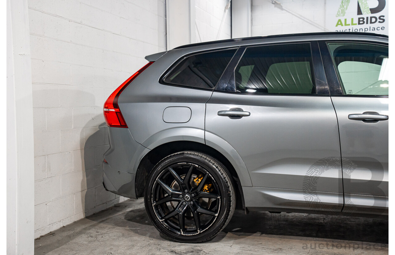 12/2019 Volvo XC60 T8 Polestar (AWD) 246 MY20 4D Wagon Osmium Grey Metallic Twincharged 2.0L - 65kW Hybrid