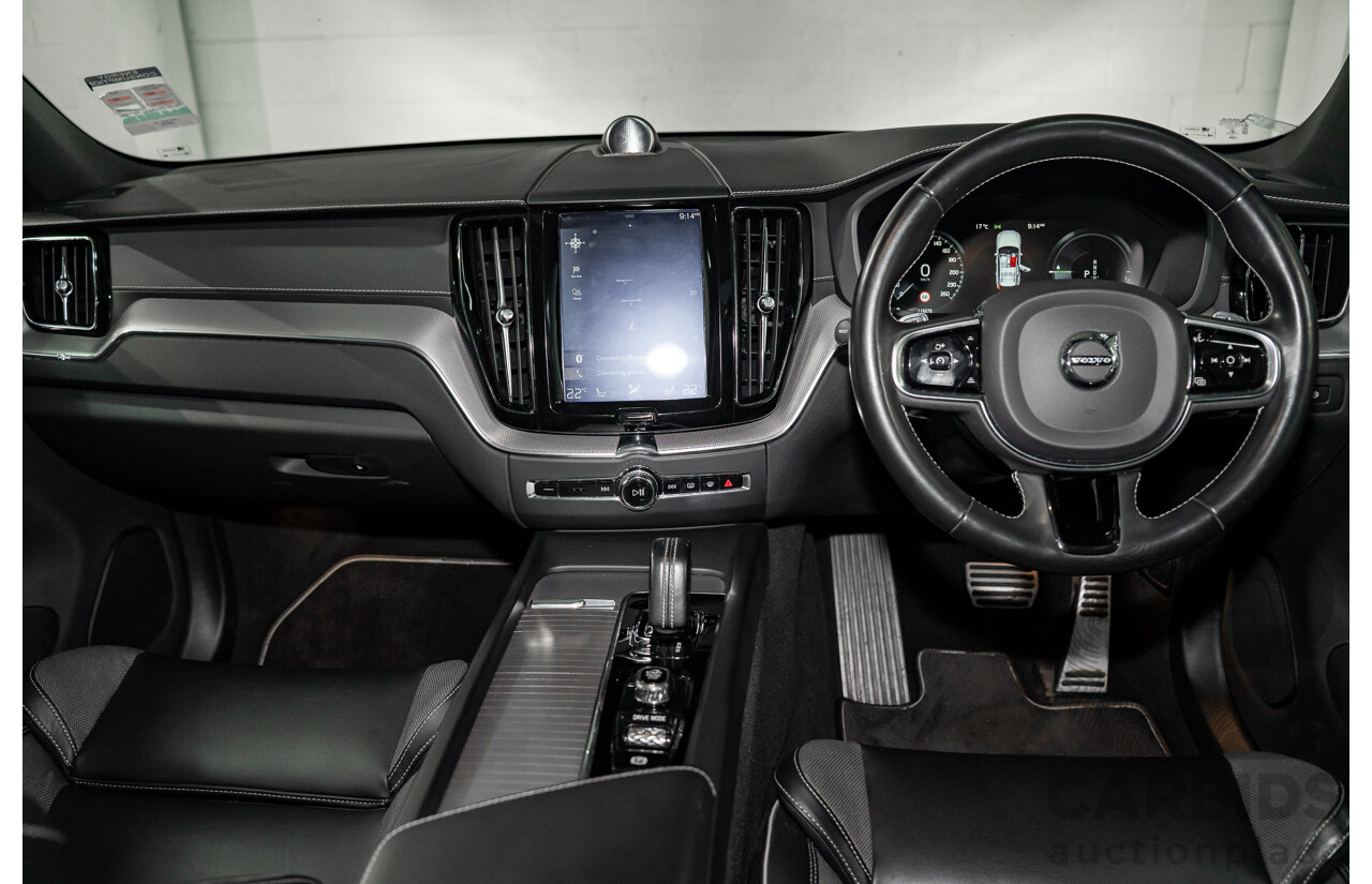 12/2019 Volvo XC60 T8 Polestar (AWD) 246 MY20 4D Wagon Osmium Grey Metallic Twincharged 2.0L - 65kW Hybrid
