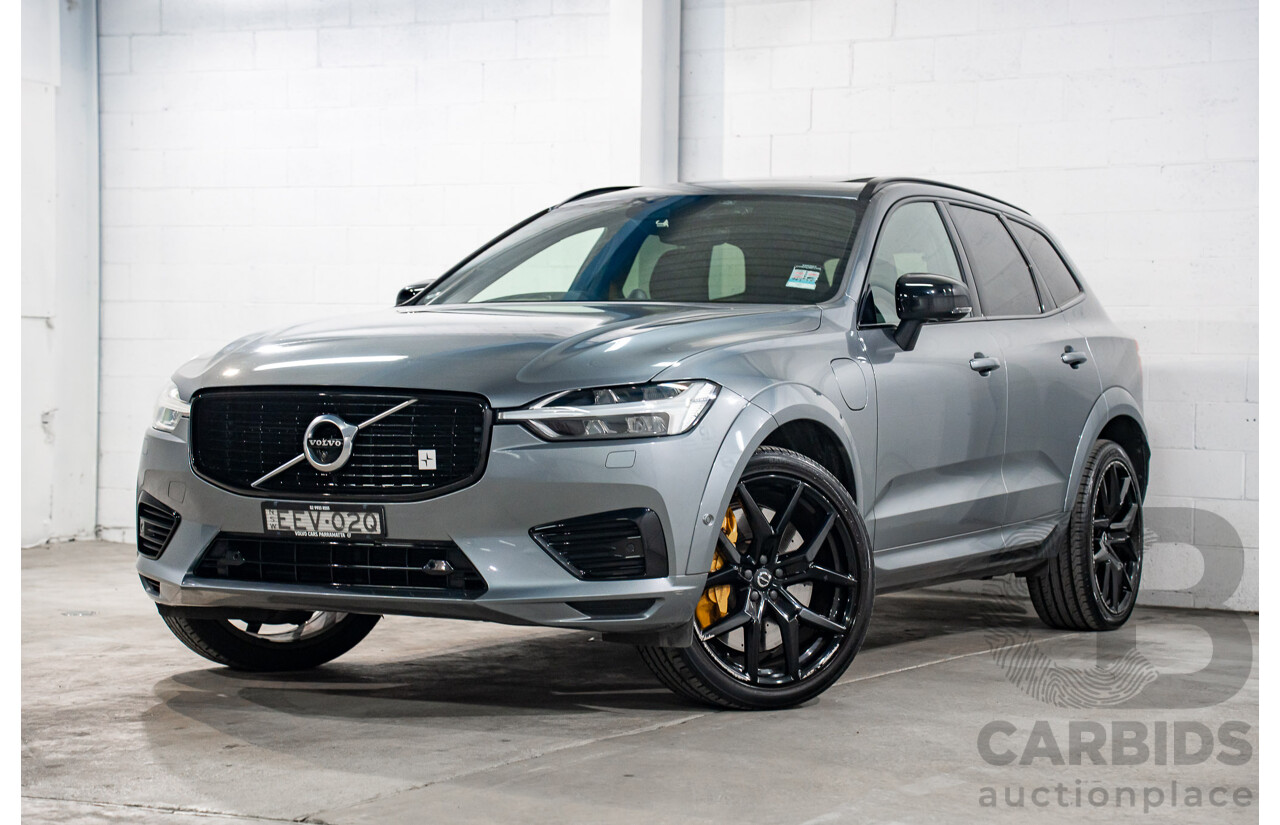 12/2019 Volvo XC60 T8 Polestar (AWD) 246 MY20 4D Wagon Osmium Grey Metallic Twincharged 2.0L - 65kW Hybrid