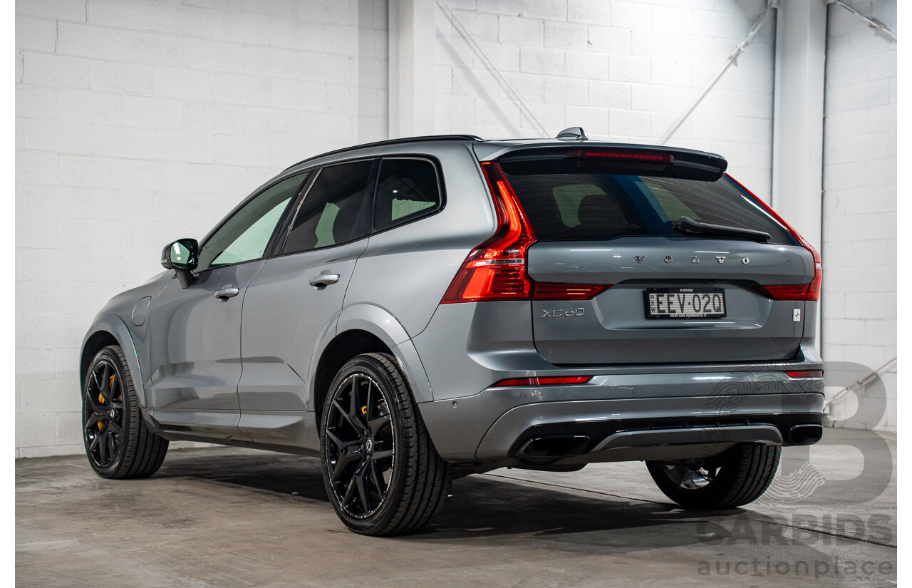 12/2019 Volvo XC60 T8 Polestar (AWD) 246 MY20 4D Wagon Osmium Grey Metallic Twincharged 2.0L - 65kW Hybrid
