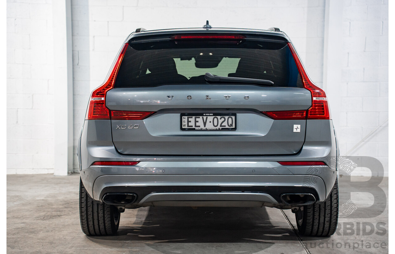 12/2019 Volvo XC60 T8 Polestar (AWD) 246 MY20 4D Wagon Osmium Grey Metallic Twincharged 2.0L - 65kW Hybrid