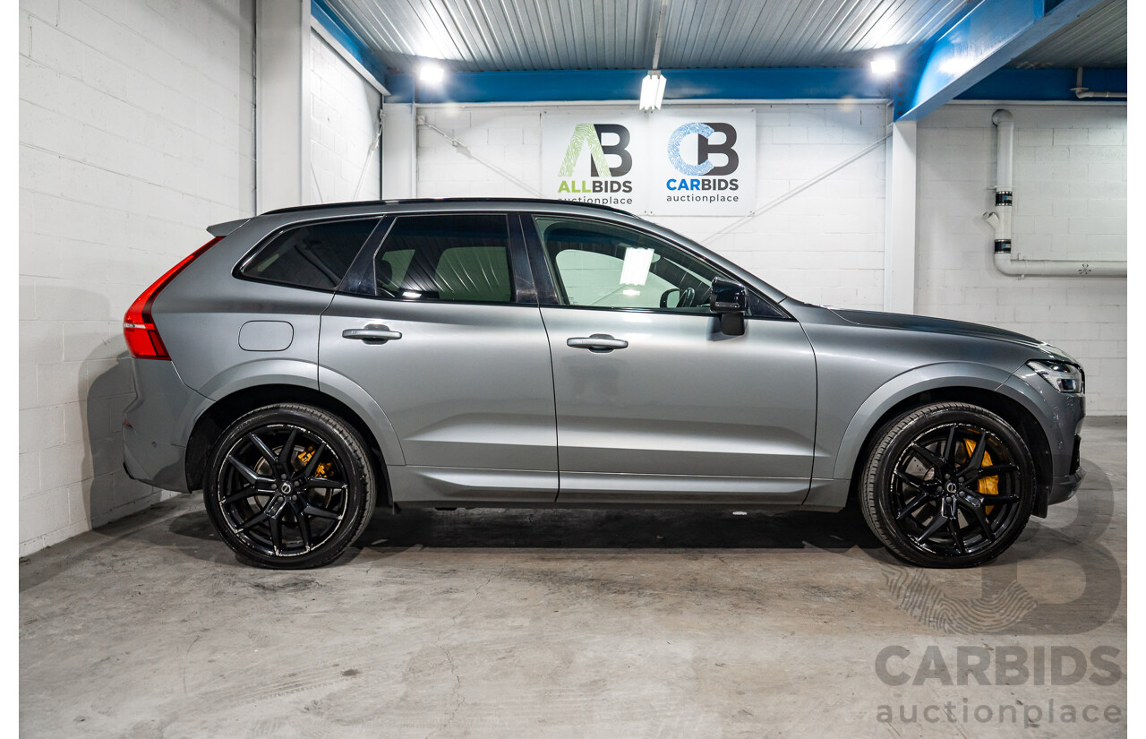 12/2019 Volvo XC60 T8 Polestar (AWD) 246 MY20 4D Wagon Osmium Grey Metallic Twincharged 2.0L - 65kW Hybrid