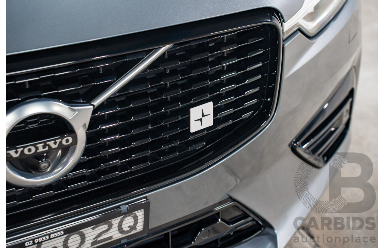 12/2019 Volvo XC60 T8 Polestar (AWD) 246 MY20 4D Wagon Osmium Grey Metallic Twincharged 2.0L - 65kW Hybrid