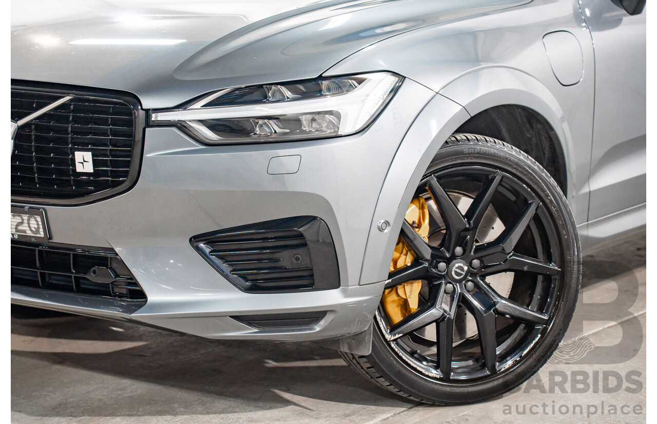 12/2019 Volvo XC60 T8 Polestar (AWD) 246 MY20 4D Wagon Osmium Grey Metallic Twincharged 2.0L - 65kW Hybrid