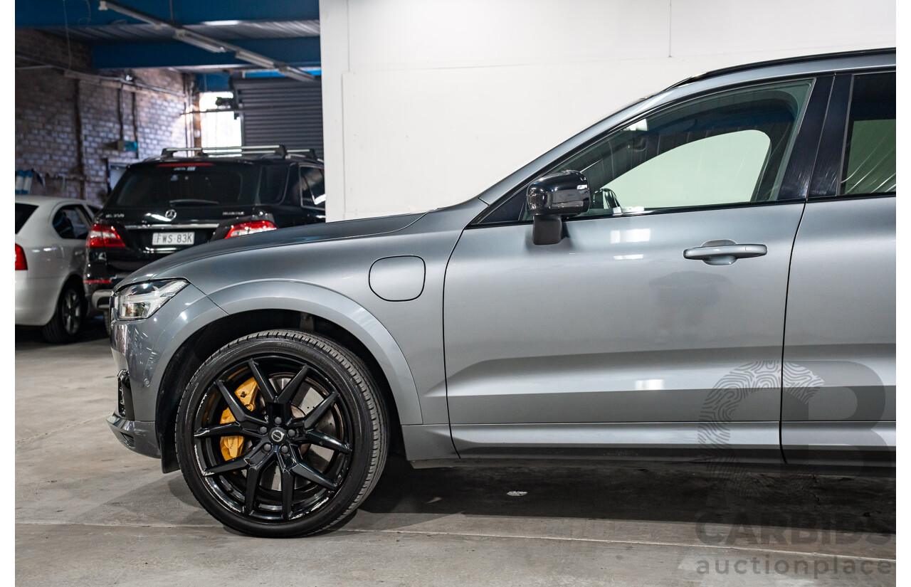 12/2019 Volvo XC60 T8 Polestar (AWD) 246 MY20 4D Wagon Osmium Grey Metallic Twincharged 2.0L - 65kW Hybrid