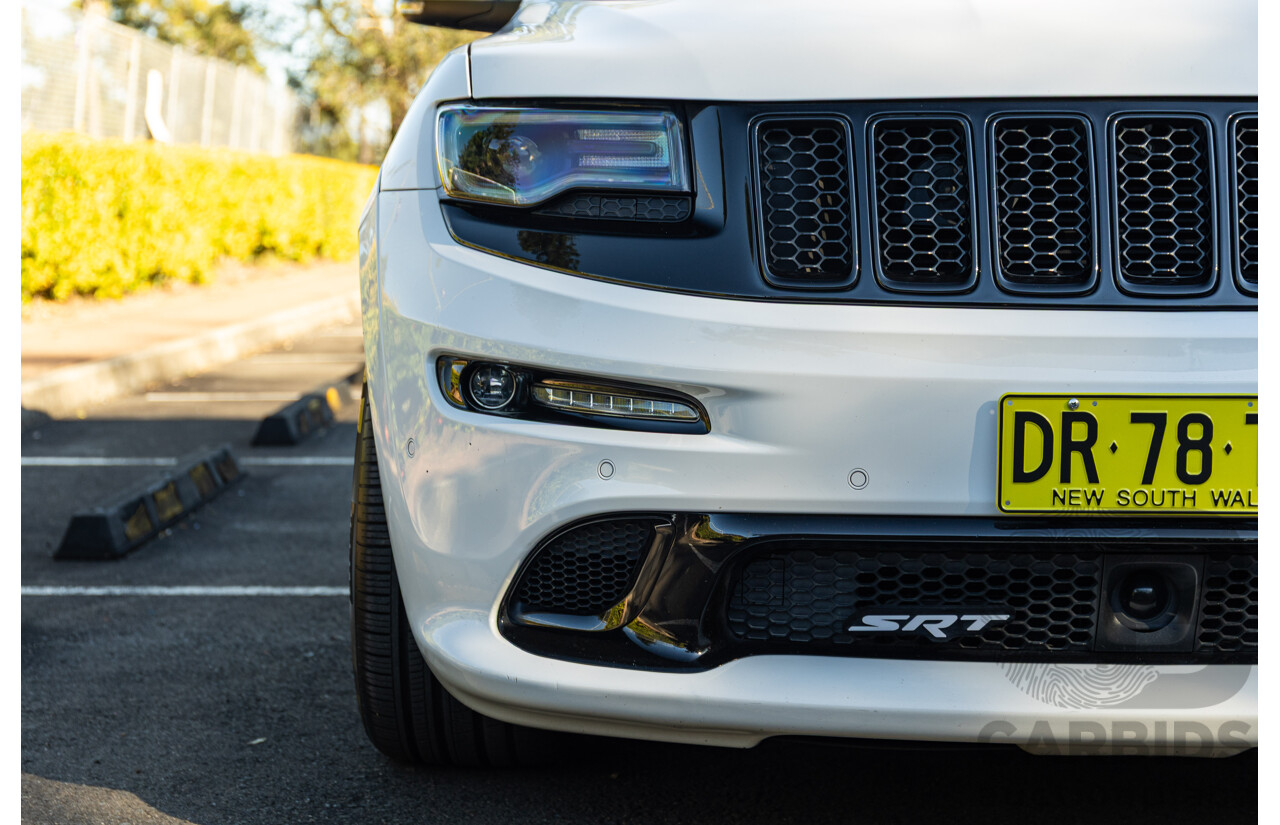11/2015 Jeep Grand Cherokee SRT 8 (4x4) WK MY15 4d Wagon Bright White V8 6.4L