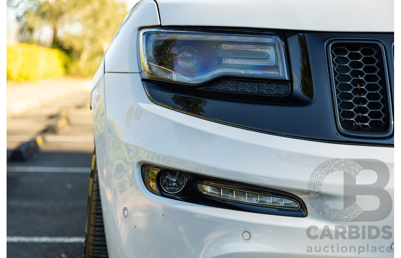 11/2015 Jeep Grand Cherokee SRT 8 (4x4) WK MY15 4d Wagon Bright White V8 6.4L