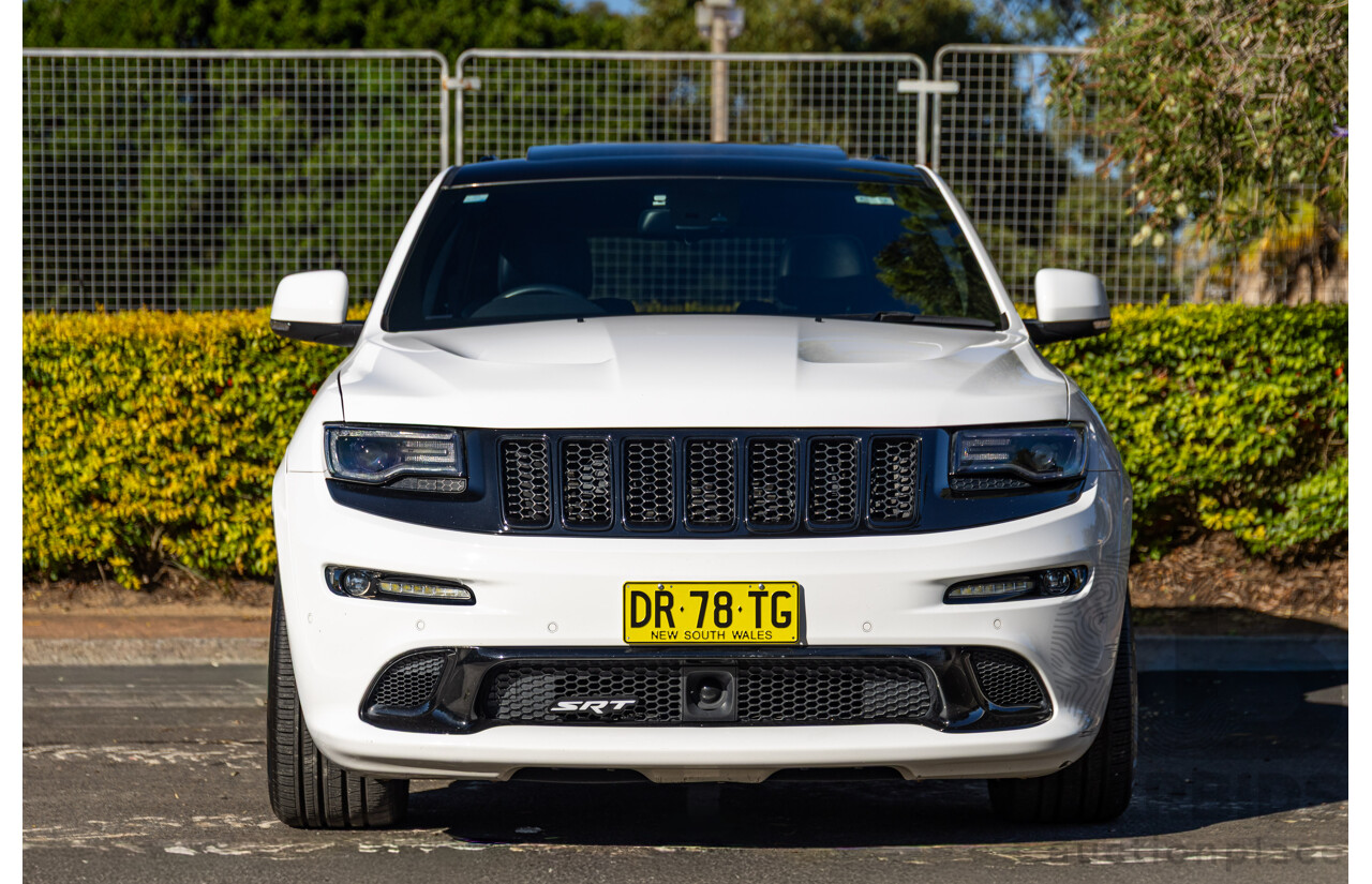 11/2015 Jeep Grand Cherokee SRT 8 (4x4) WK MY15 4d Wagon Bright White V8 6.4L