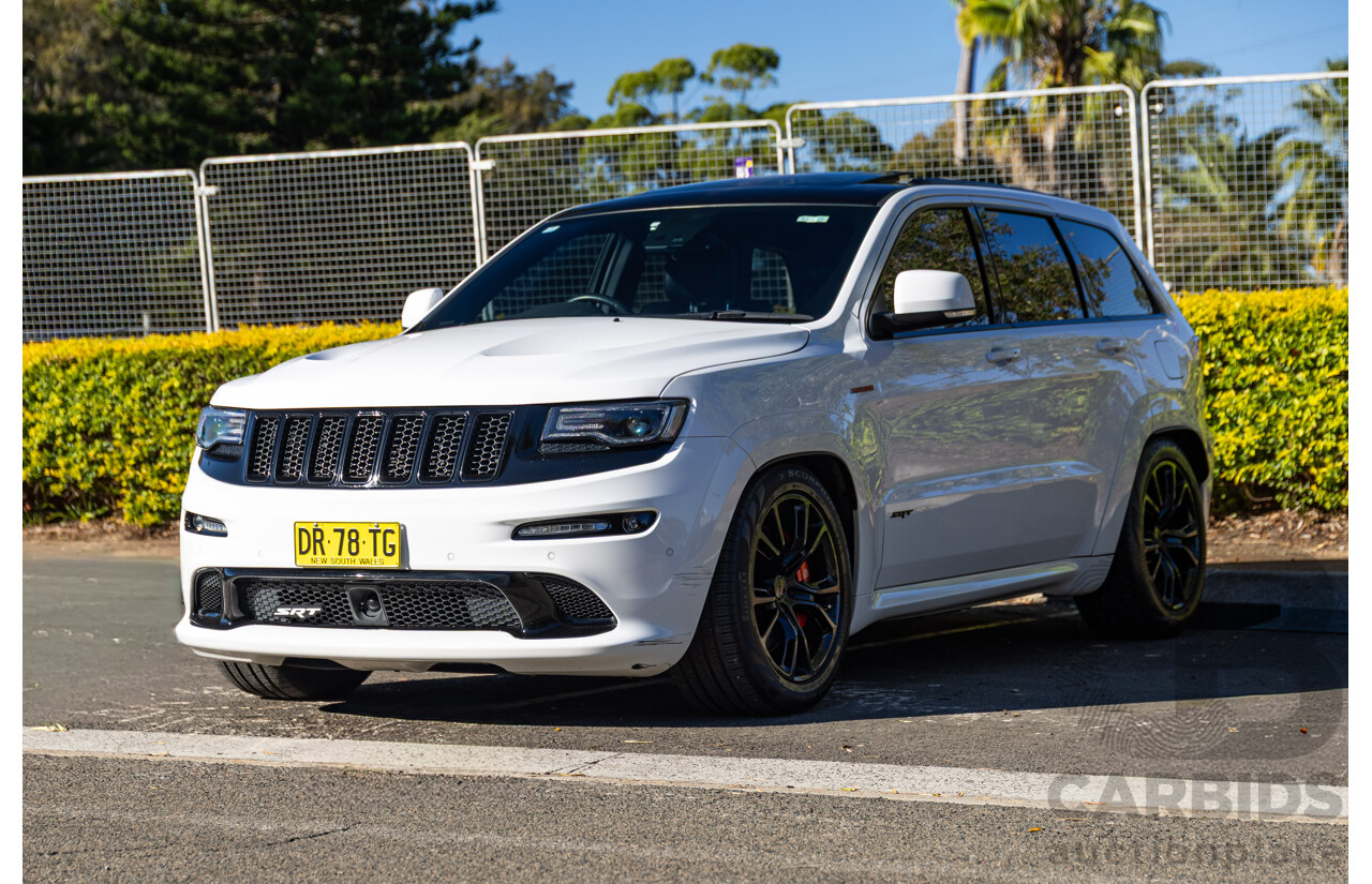 11/2015 Jeep Grand Cherokee SRT 8 (4x4) WK MY15 4d Wagon Bright White V8 6.4L