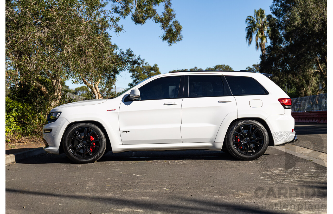 11/2015 Jeep Grand Cherokee SRT 8 (4x4) WK MY15 4d Wagon Bright White V8 6.4L