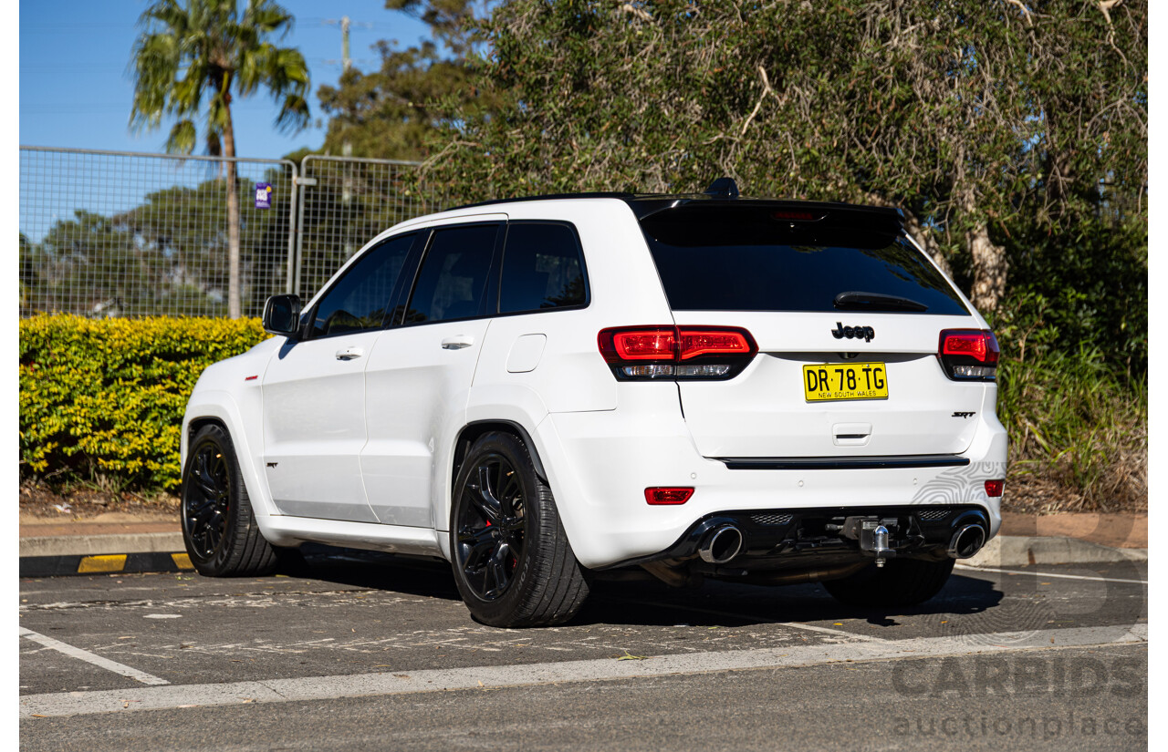 11/2015 Jeep Grand Cherokee SRT 8 (4x4) WK MY15 4d Wagon Bright White V8 6.4L