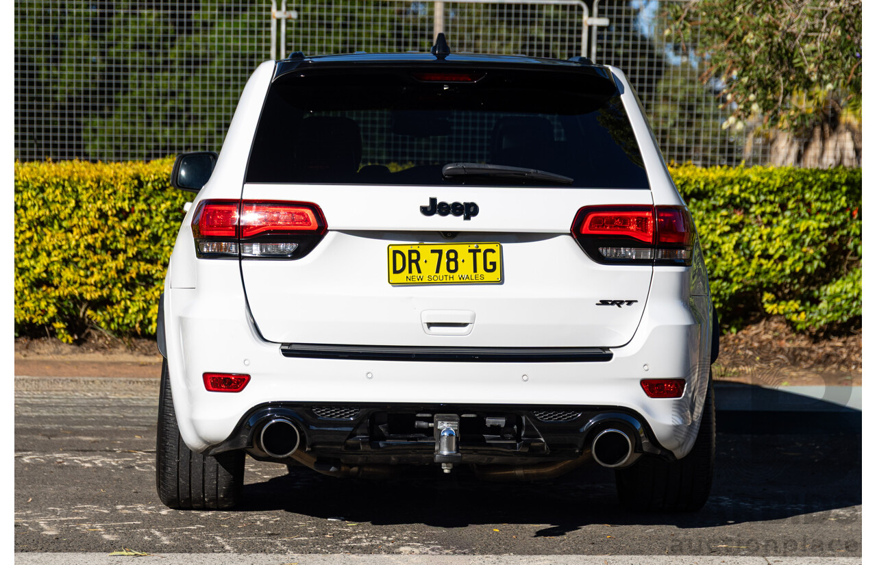 11/2015 Jeep Grand Cherokee SRT 8 (4x4) WK MY15 4d Wagon Bright White V8 6.4L