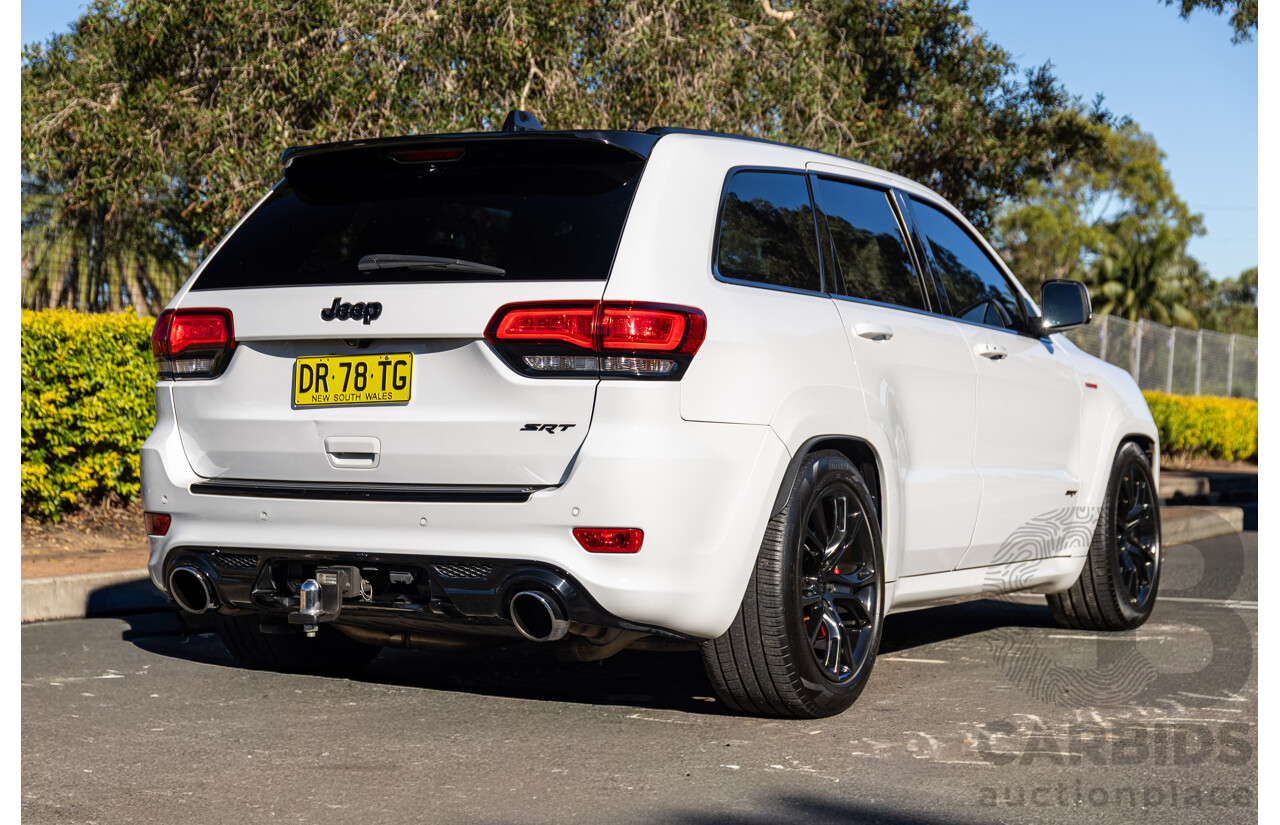 11/2015 Jeep Grand Cherokee SRT 8 (4x4) WK MY15 4d Wagon Bright White V8 6.4L