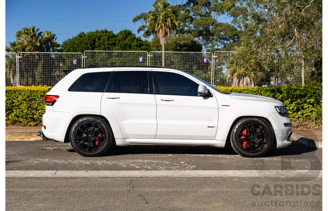 11/2015 Jeep Grand Cherokee SRT 8 (4x4) WK MY15 4d Wagon Bright White V8 6.4L