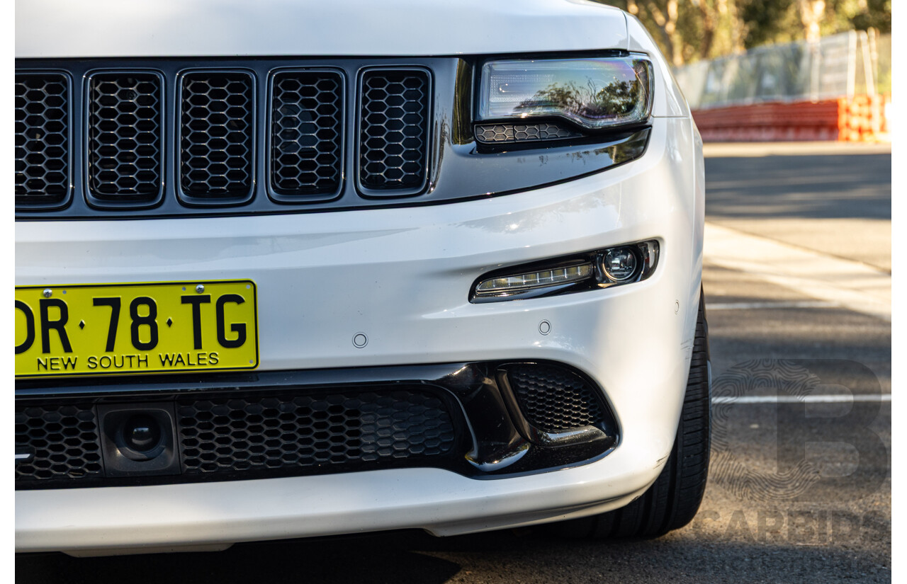 11/2015 Jeep Grand Cherokee SRT 8 (4x4) WK MY15 4d Wagon Bright White V8 6.4L