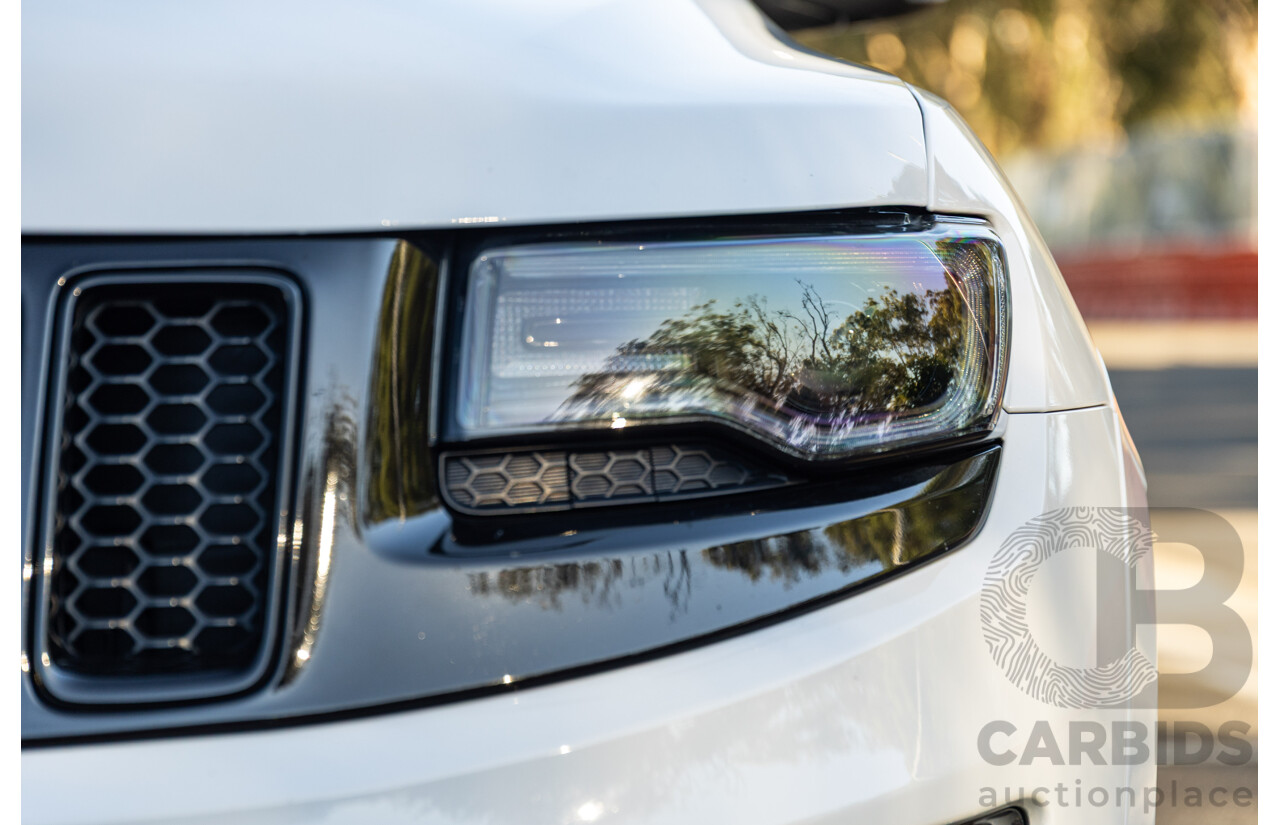 11/2015 Jeep Grand Cherokee SRT 8 (4x4) WK MY15 4d Wagon Bright White V8 6.4L