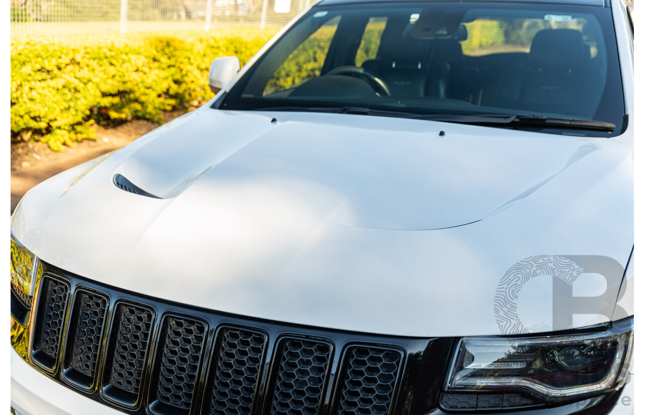 11/2015 Jeep Grand Cherokee SRT 8 (4x4) WK MY15 4d Wagon Bright White V8 6.4L