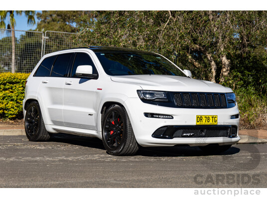 11/2015 Jeep Grand Cherokee SRT 8 (4x4) WK MY15 4d Wagon Bright White V8 6.4L