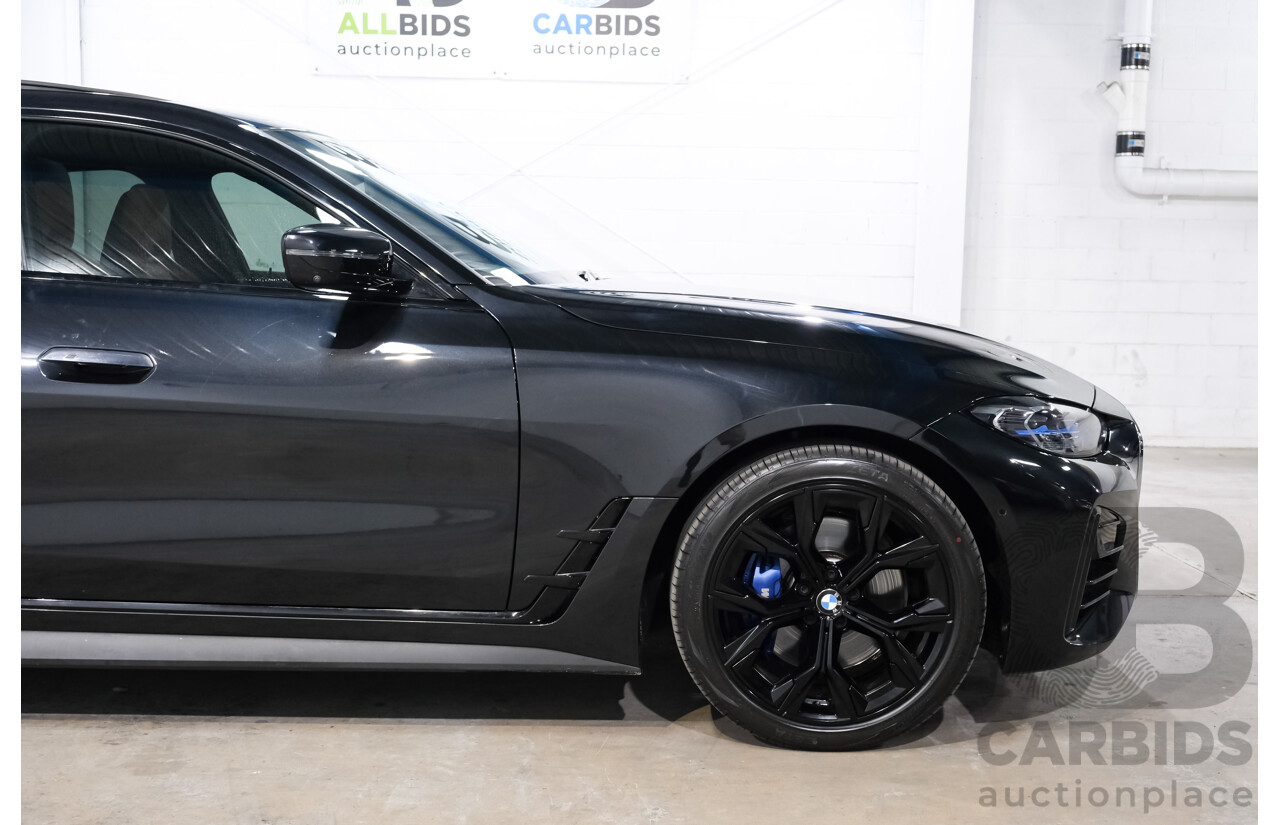 07/2022 BMW 430i M Sport Gran Coupe (RWD) G26 4d Coupe Black Sapphire Metallic Turbo 2.0L