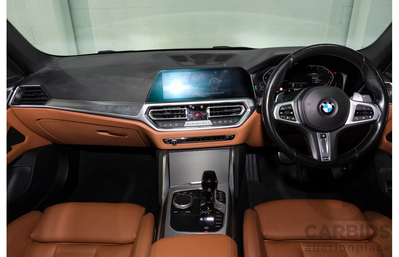 07/2022 BMW 430i M Sport Gran Coupe (RWD) G26 4d Coupe Black Sapphire Metallic Turbo 2.0L