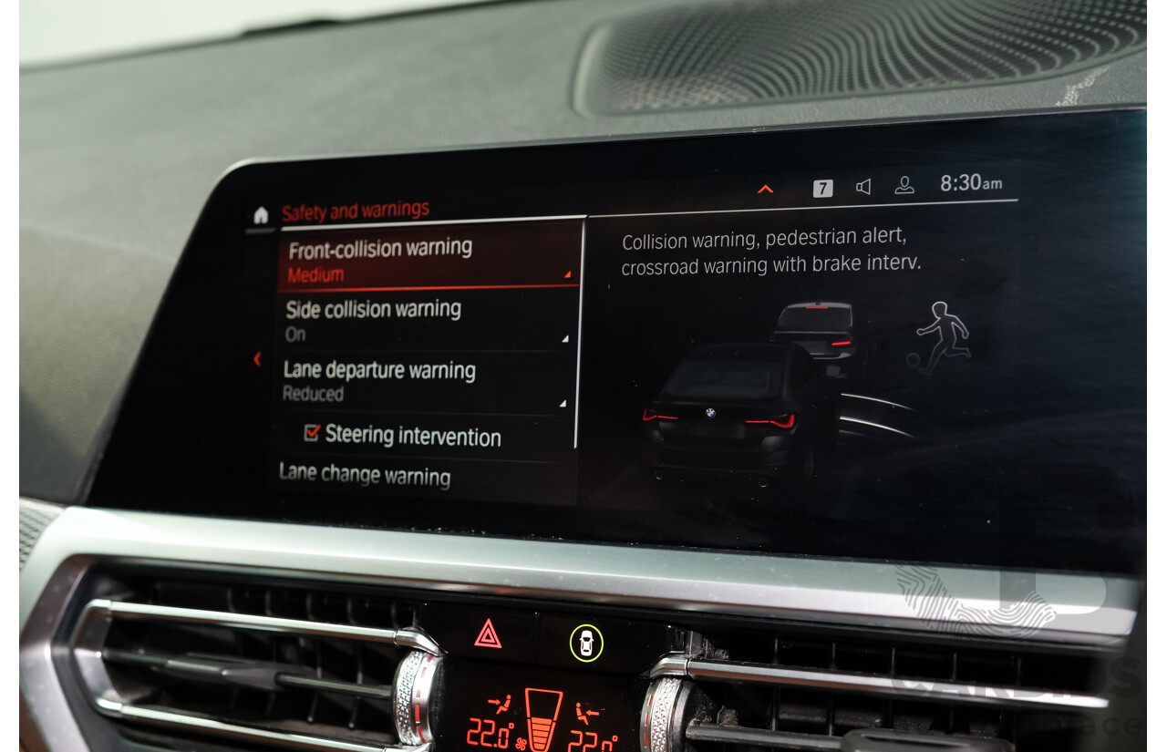 07/2022 BMW 430i M Sport Gran Coupe (RWD) G26 4d Coupe Black Sapphire Metallic Turbo 2.0L