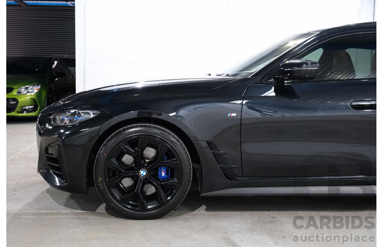 07/2022 BMW 430i M Sport Gran Coupe (RWD) G26 4d Coupe Black Sapphire Metallic Turbo 2.0L