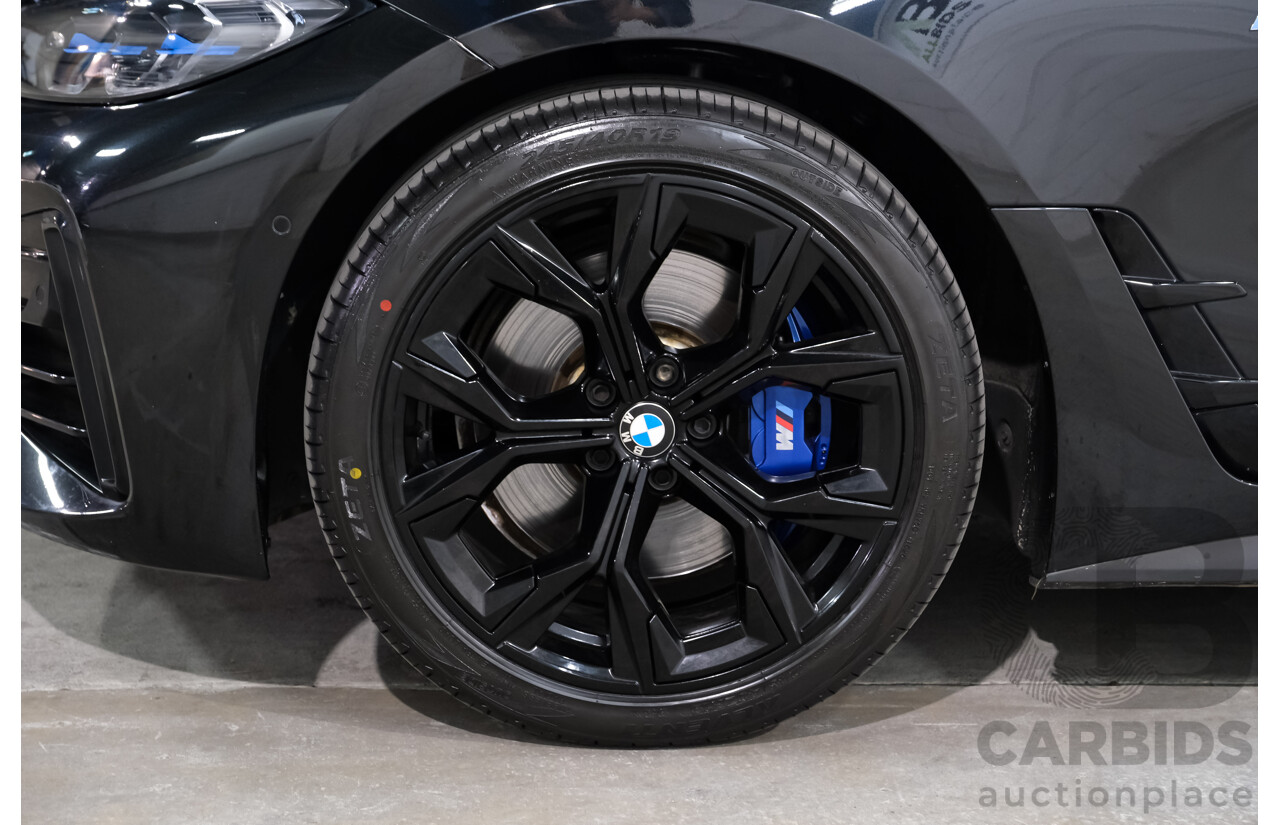 07/2022 BMW 430i M Sport Gran Coupe (RWD) G26 4d Coupe Black Sapphire Metallic Turbo 2.0L