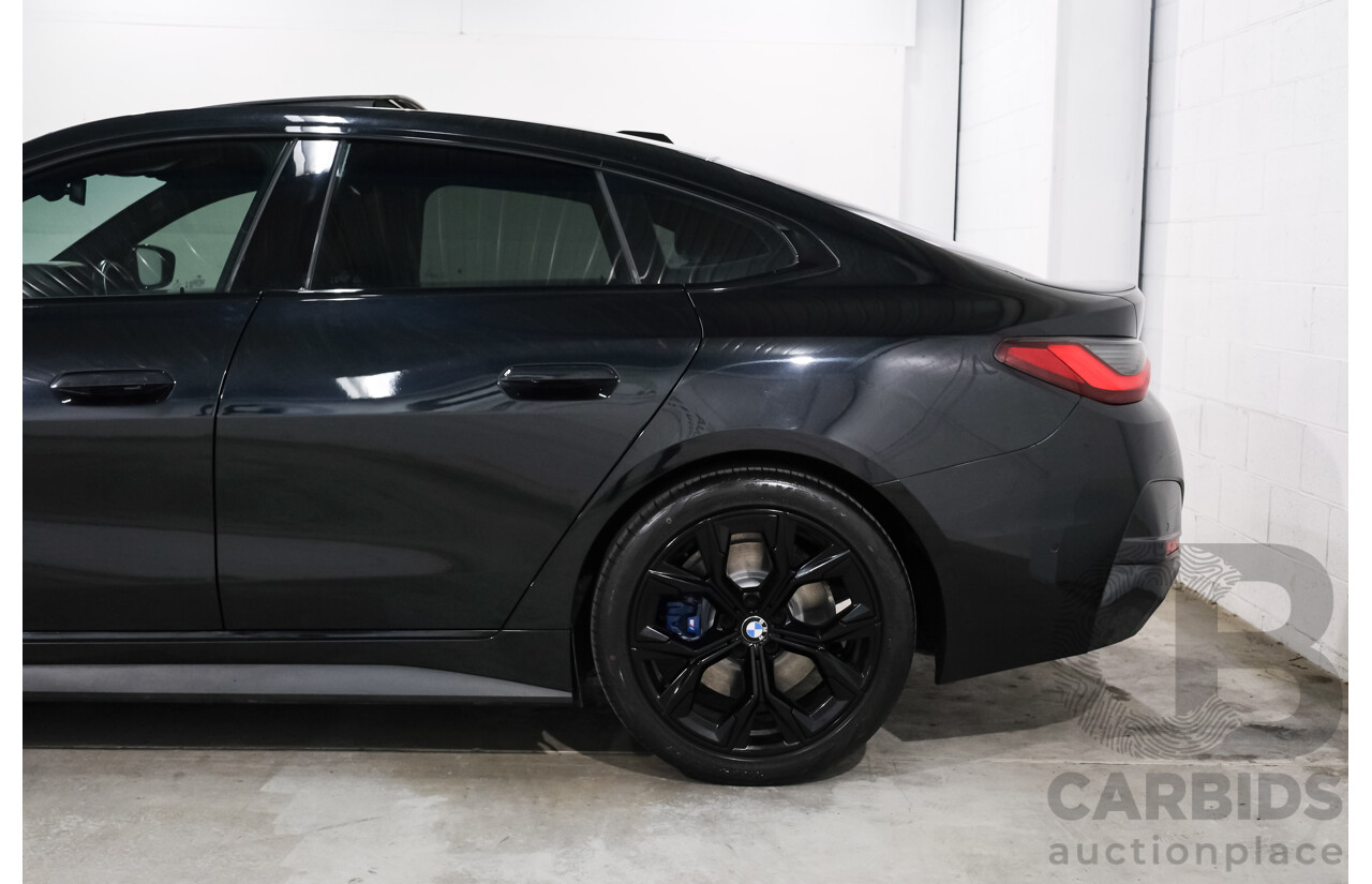 07/2022 BMW 430i M Sport Gran Coupe (RWD) G26 4d Coupe Black Sapphire Metallic Turbo 2.0L