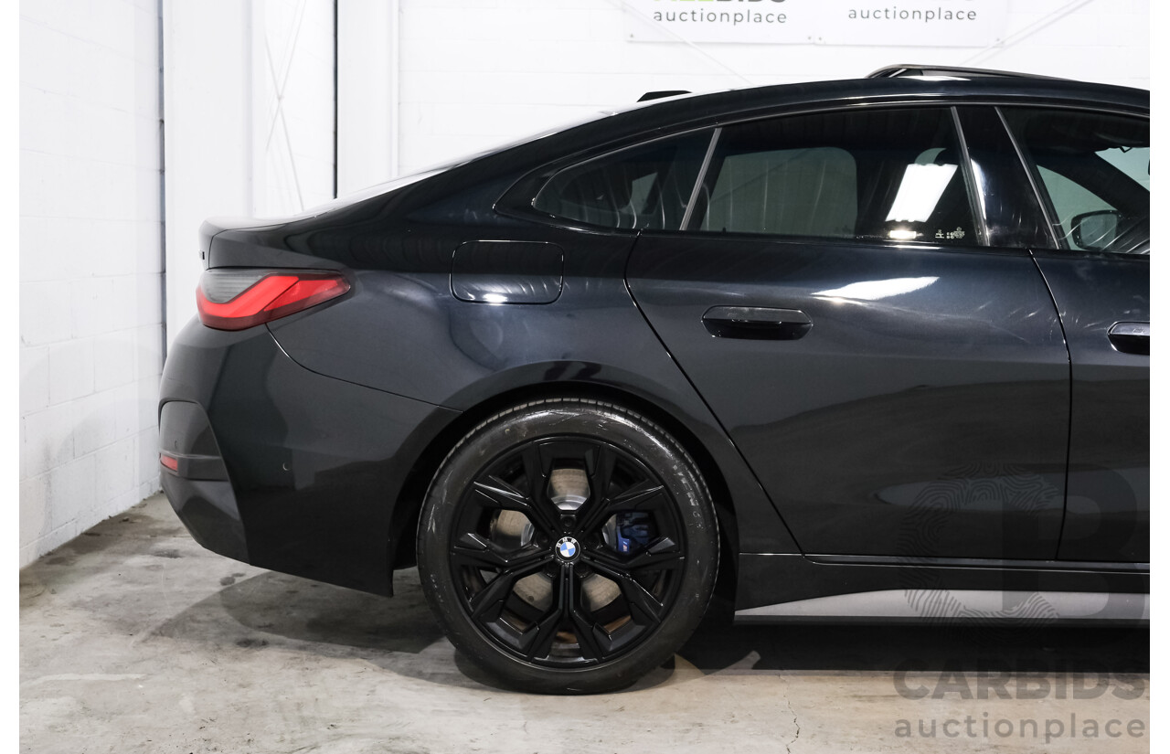 07/2022 BMW 430i M Sport Gran Coupe (RWD) G26 4d Coupe Black Sapphire Metallic Turbo 2.0L
