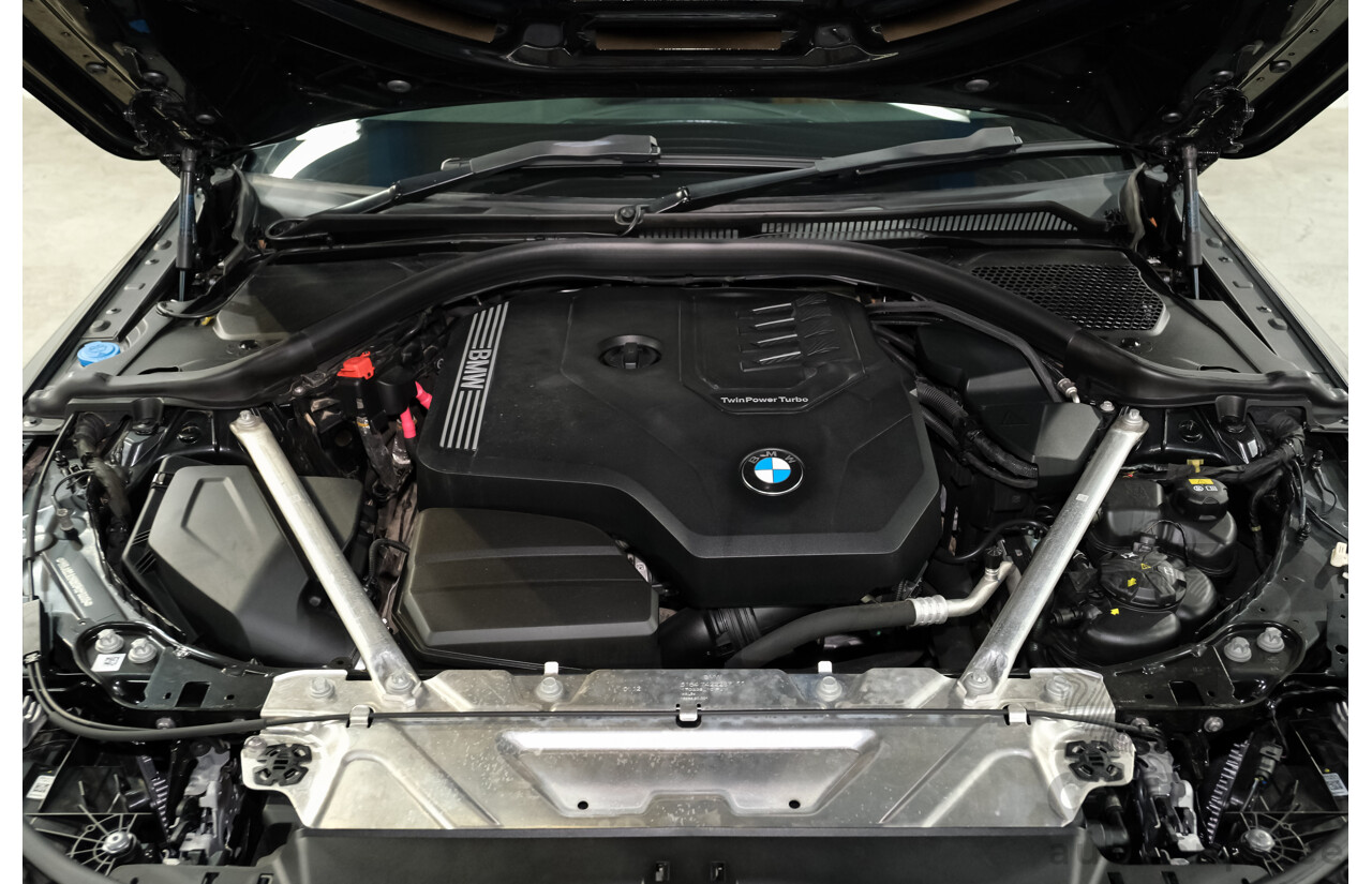 07/2022 BMW 430i M Sport Gran Coupe (RWD) G26 4d Coupe Black Sapphire Metallic Turbo 2.0L