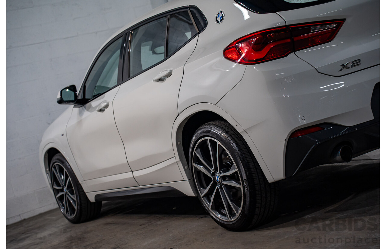 4/2018 BMW X2 sDrive20i M Sport F39 MY18 4d Wagon Alpine White Turbo 2.0L