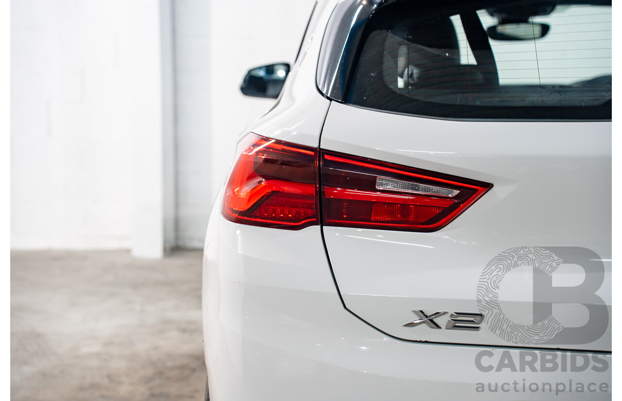 4/2018 BMW X2 sDrive20i M Sport F39 MY18 4d Wagon Alpine White Turbo 2.0L