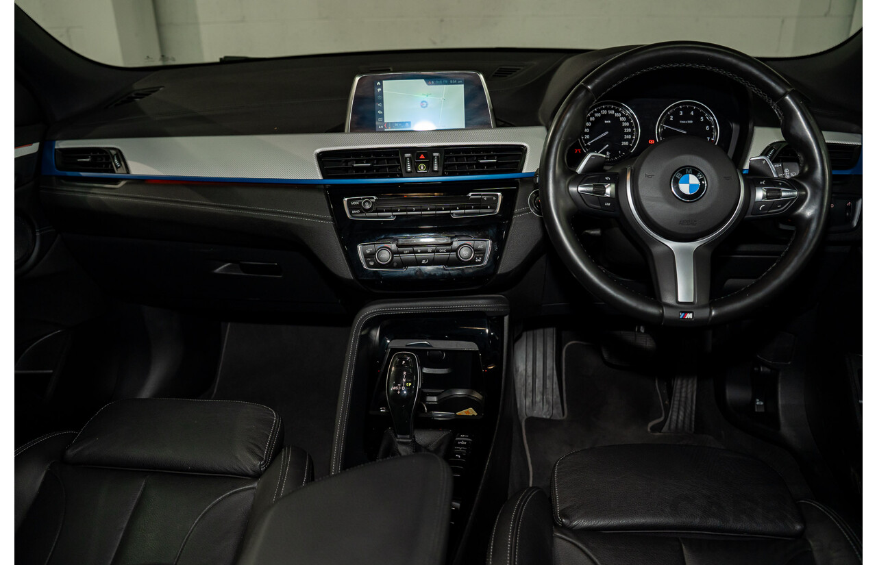 4/2018 BMW X2 sDrive20i M Sport F39 MY18 4d Wagon Alpine White Turbo 2.0L