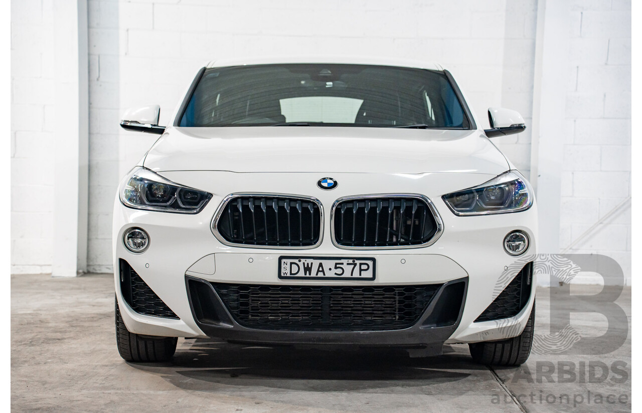 4/2018 BMW X2 sDrive20i M Sport F39 MY18 4d Wagon Alpine White Turbo 2.0L