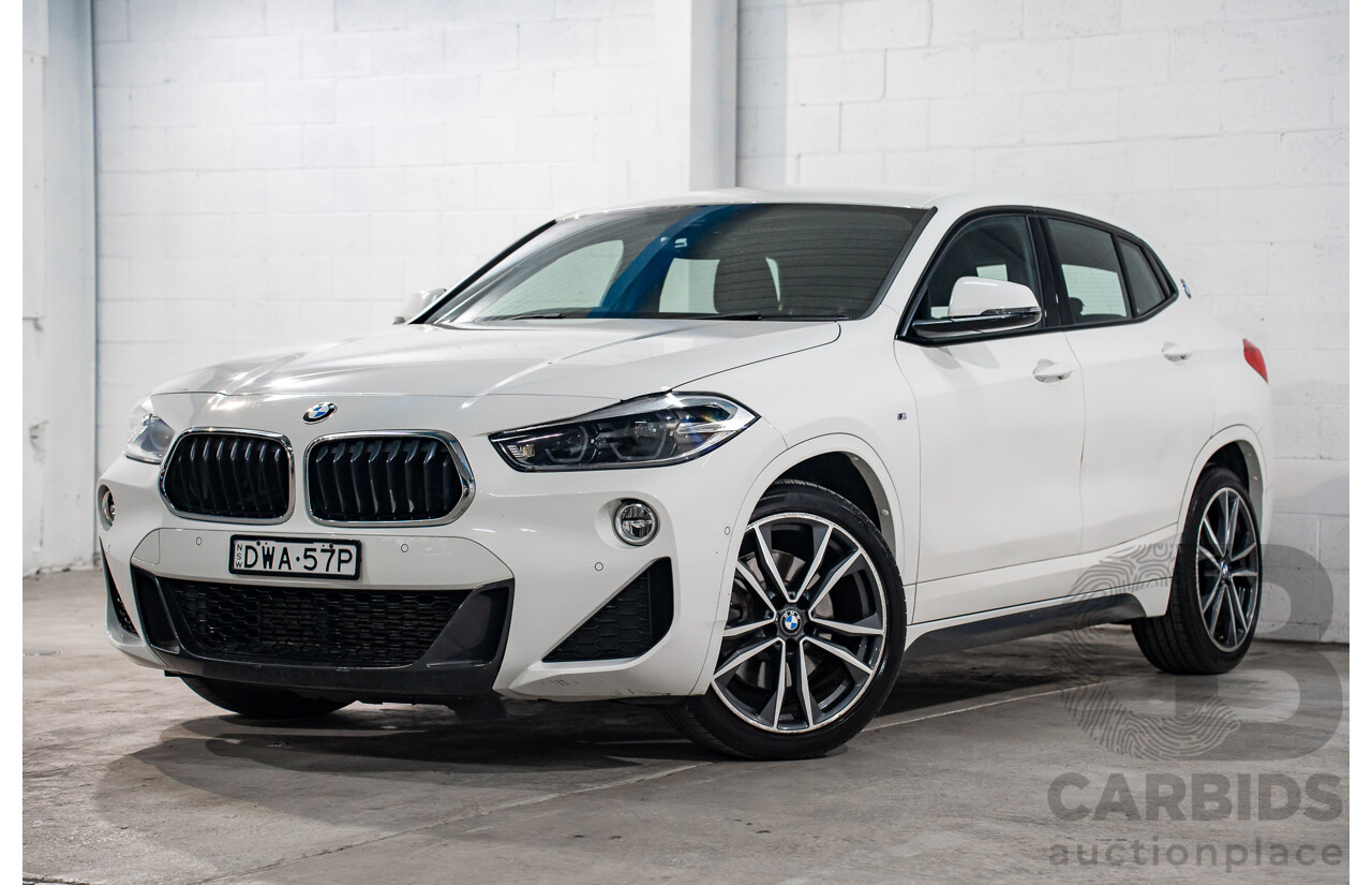 4/2018 BMW X2 sDrive20i M Sport F39 MY18 4d Wagon Alpine White Turbo 2.0L