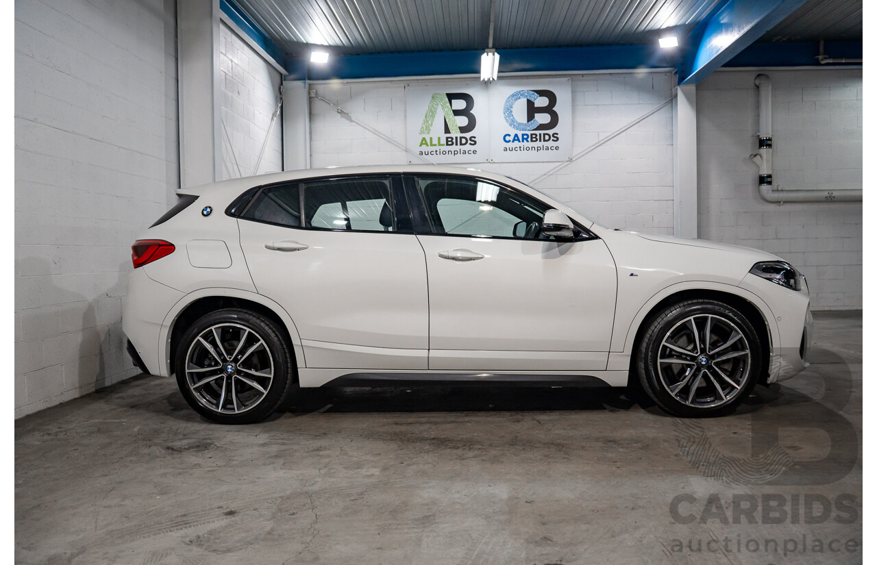 4/2018 BMW X2 sDrive20i M Sport F39 MY18 4d Wagon Alpine White Turbo 2.0L