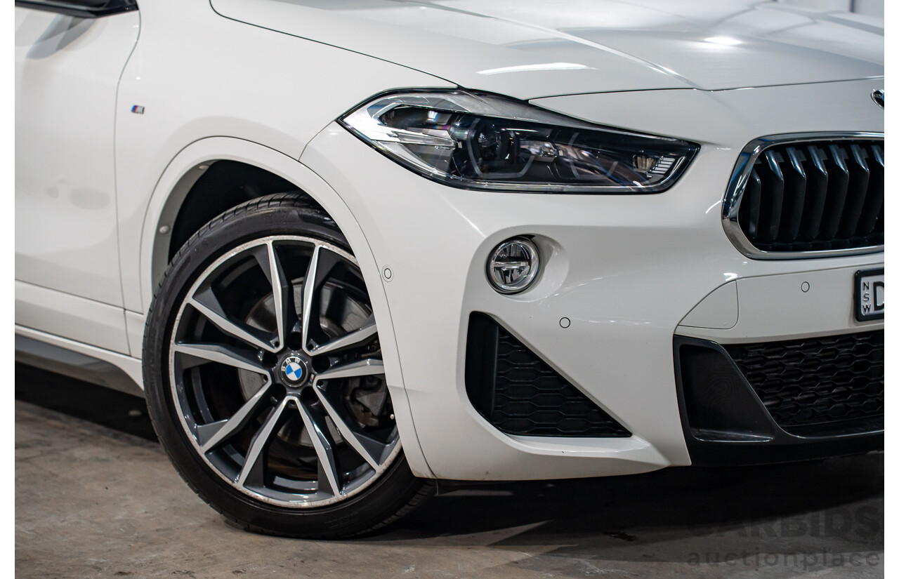 4/2018 BMW X2 sDrive20i M Sport F39 MY18 4d Wagon Alpine White Turbo 2.0L
