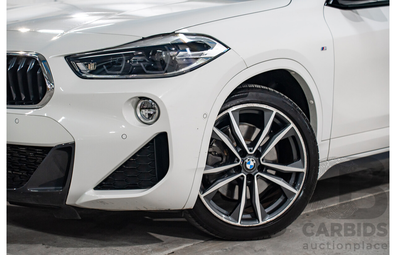 4/2018 BMW X2 sDrive20i M Sport F39 MY18 4d Wagon Alpine White Turbo 2.0L
