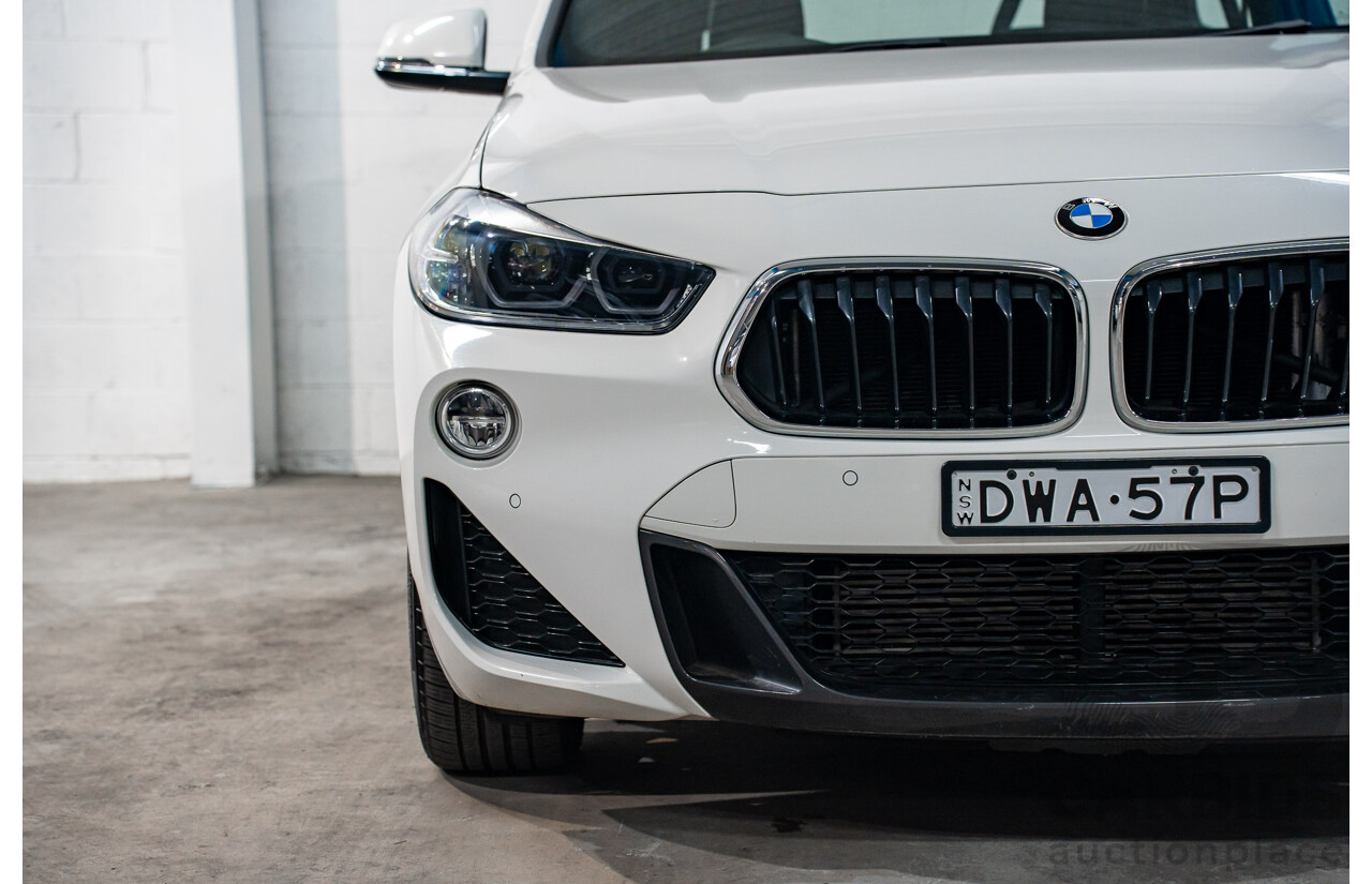 4/2018 BMW X2 sDrive20i M Sport F39 MY18 4d Wagon Alpine White Turbo 2.0L