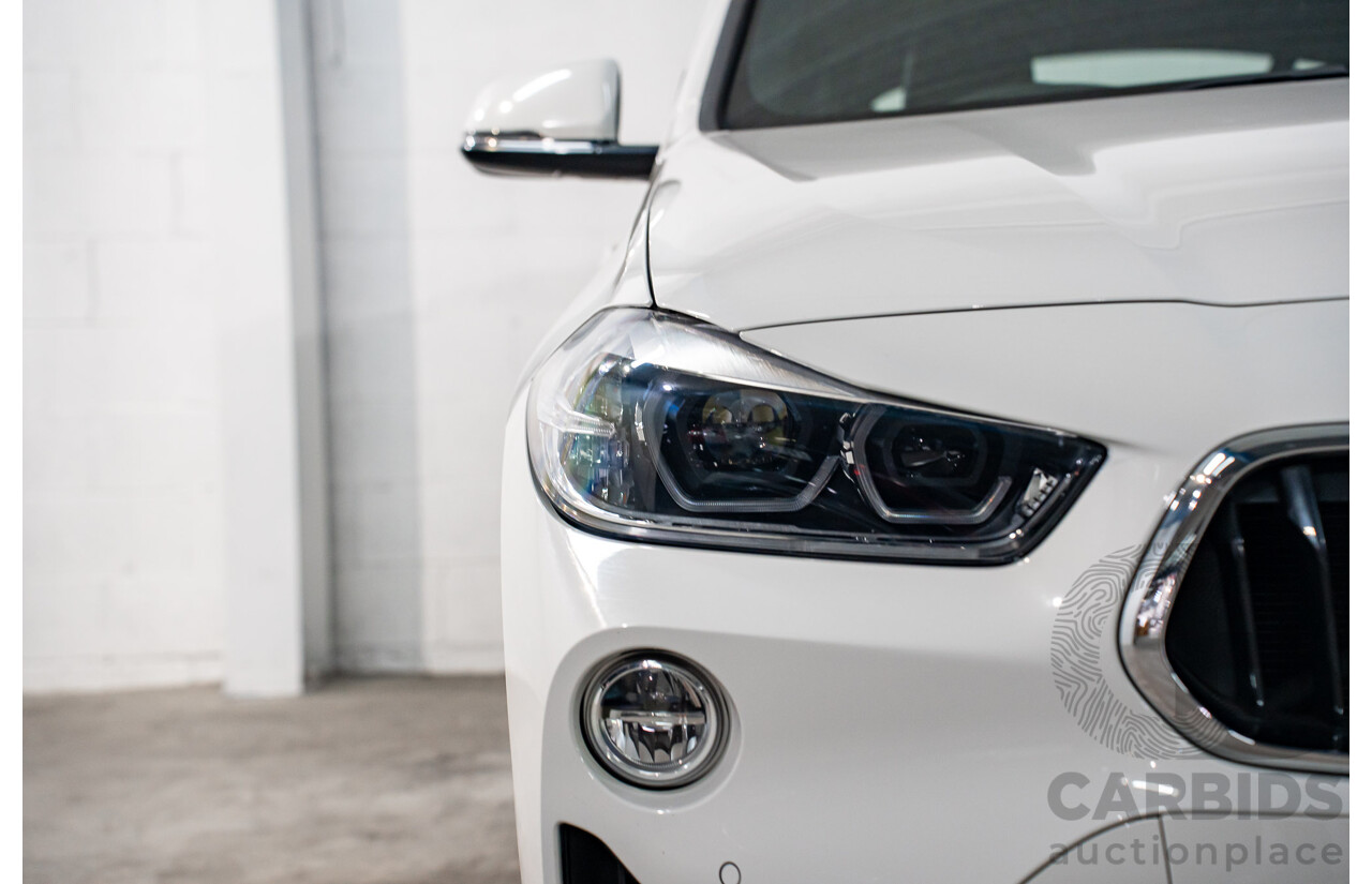 4/2018 BMW X2 sDrive20i M Sport F39 MY18 4d Wagon Alpine White Turbo 2.0L