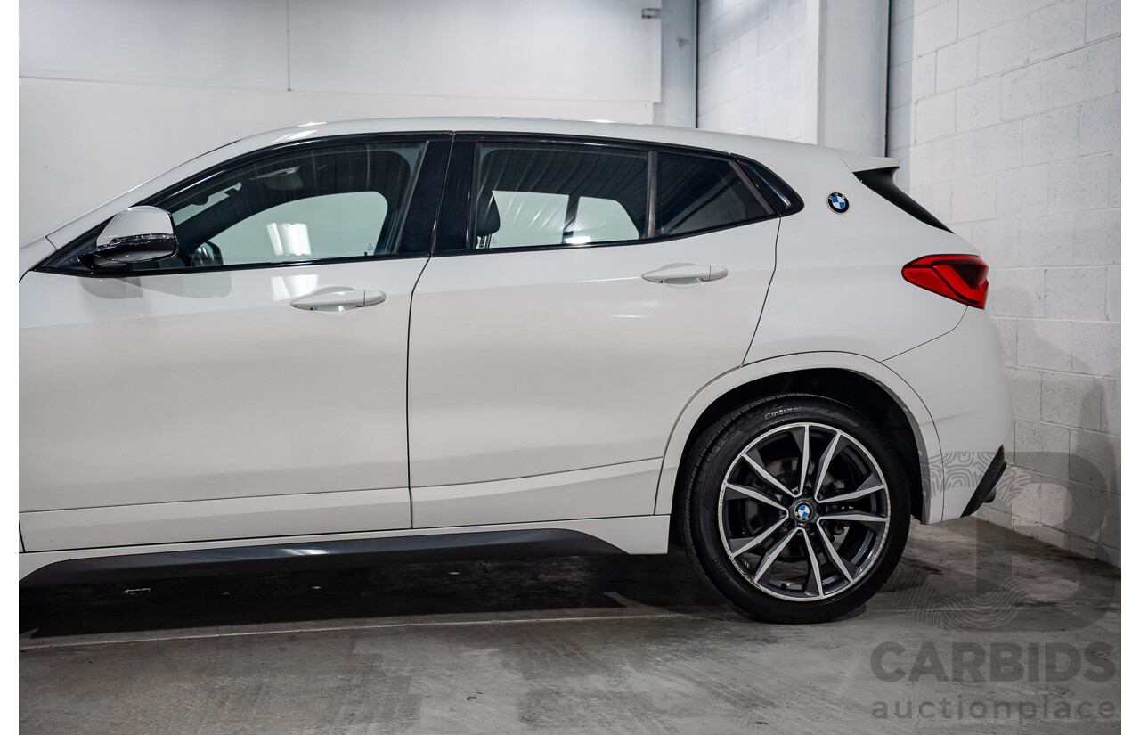 4/2018 BMW X2 sDrive20i M Sport F39 MY18 4d Wagon Alpine White Turbo 2.0L