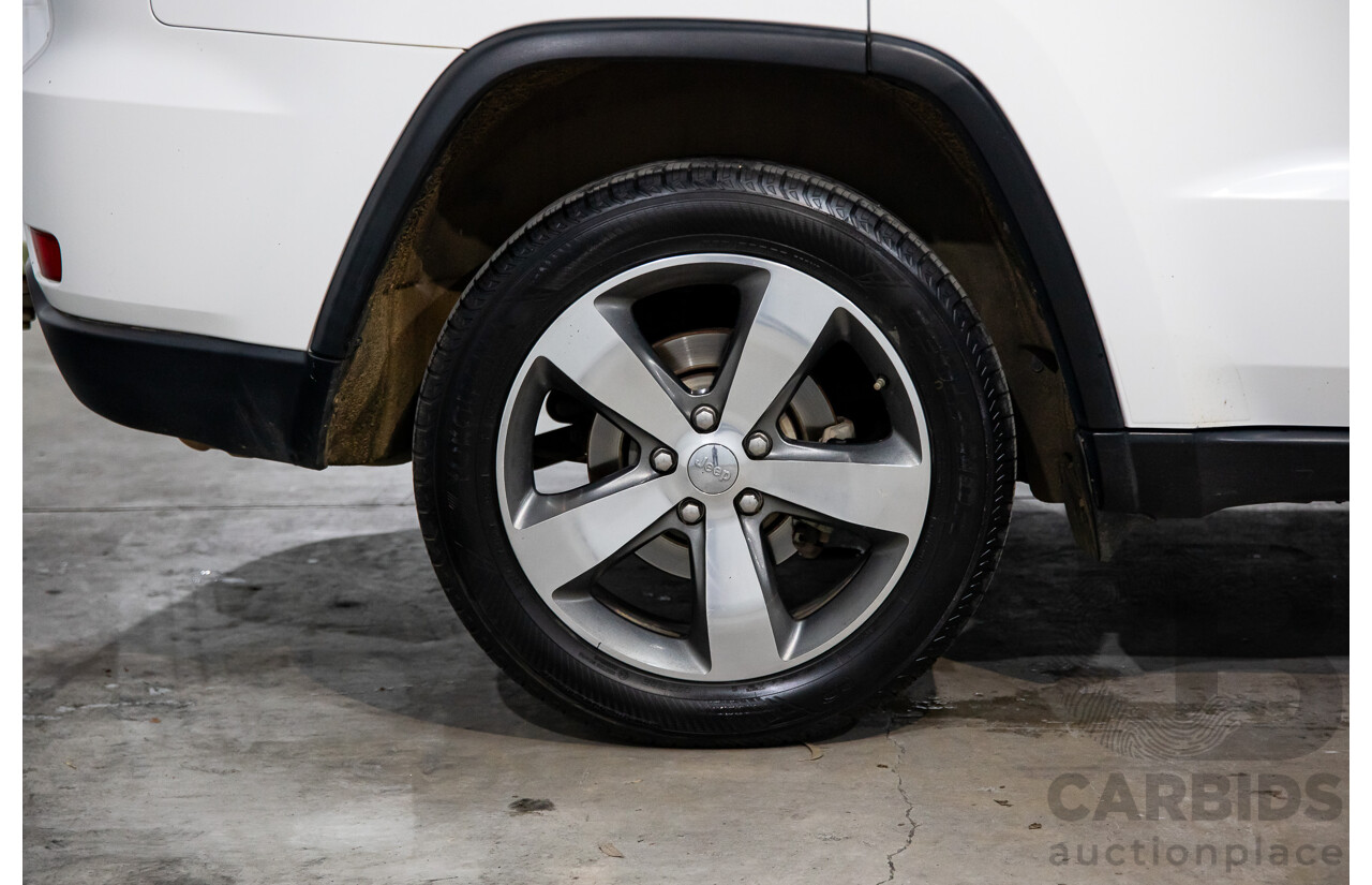 5/2014 Jeep Grand Cherokee Limited (4x4) WK MY14 4d Wagon White Diesel Turbo 3.0L
