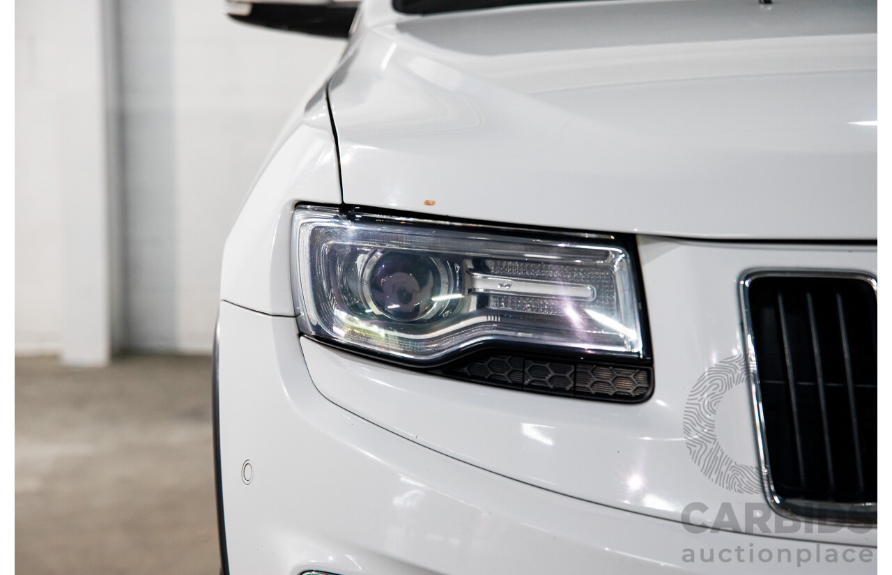 5/2014 Jeep Grand Cherokee Limited (4x4) WK MY14 4d Wagon White Diesel Turbo 3.0L